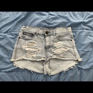 Tobi Distressed Shorts